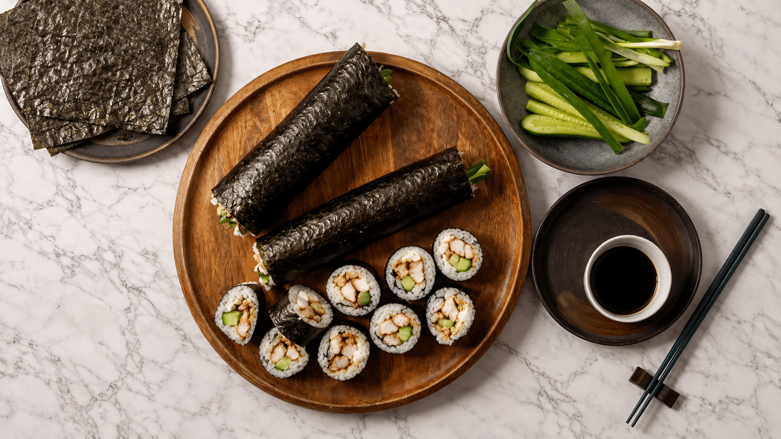 Chicken Teriyaki Roll