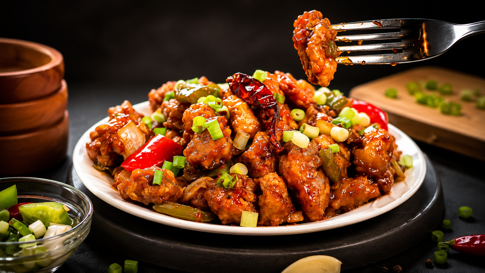 Spicy Garlic Chicken