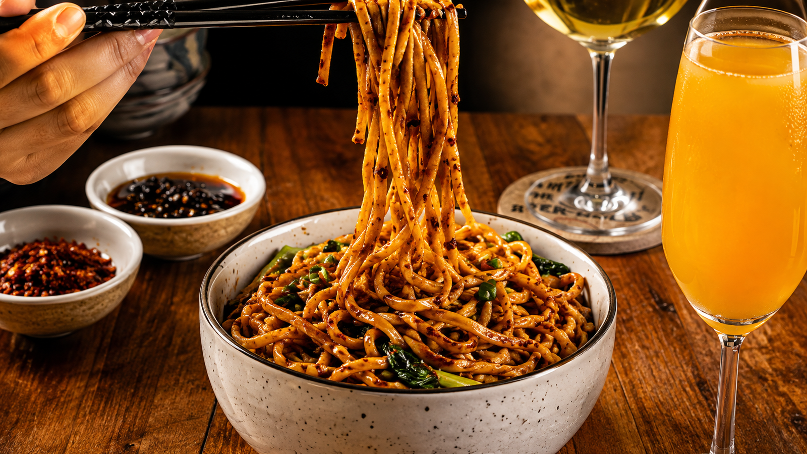Spicy Garlic Noodles