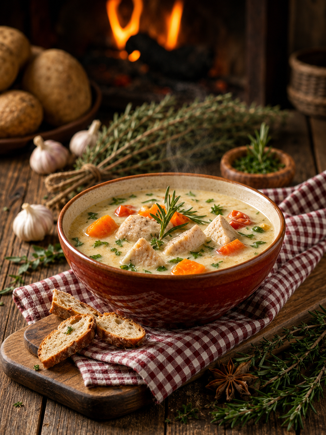 Creamy Chicken Soup